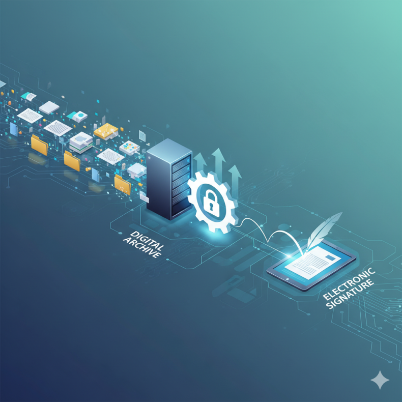 השפעת השימוש בארכיב דיגיטלי וחתימה אלקטרונית על יעילות הארגון שלך. 