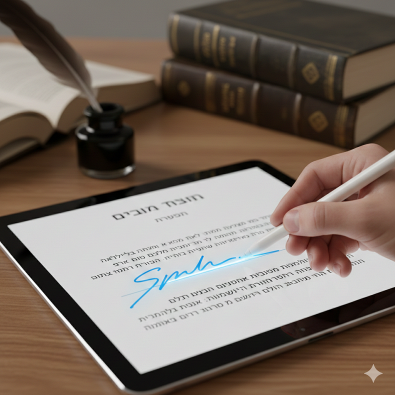 חתימה דיגיטלית על מסמכים משפטיים: מה חשוב לדעת